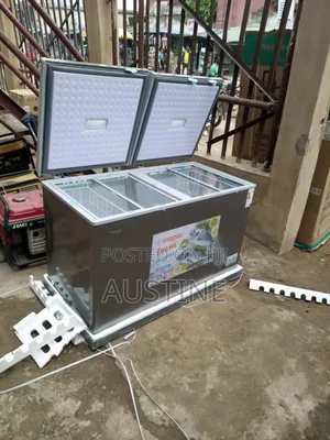 Brand New Snowsea 600L Double Door Chest Freezer>>External>