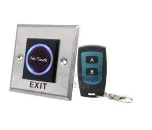 Infrared Sensor No Touch Exit Button With Remote Control