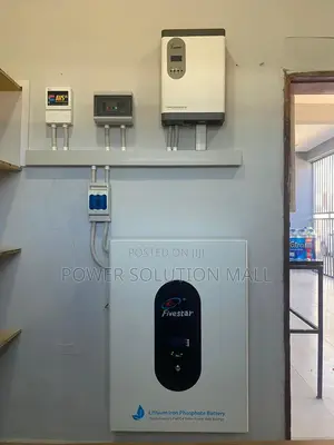 5.5kva 24v Fivestar Inverter + Lithium Ion Battery