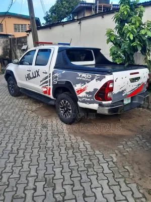 White Toyota 2020 Hilux for Rent/Hire