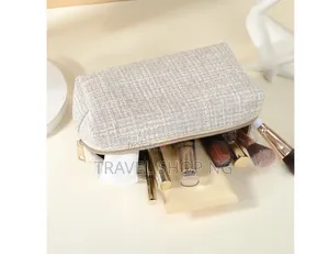 Tweed Make Up Bag
