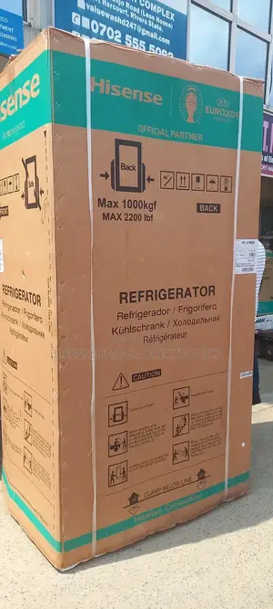 Hisense Expert Inverter Side by Side Doors Fridge 5years G