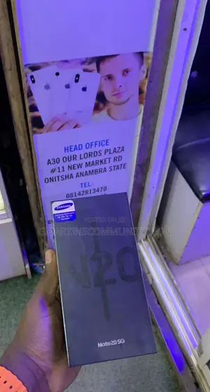 New Samsung Galaxy Note 20 5G 128 GB Black