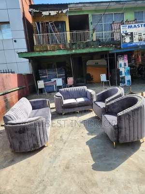 7 Seaters Fabric Chairs.