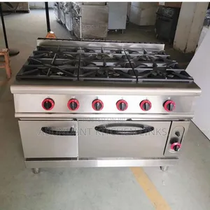 6burner Industrial Gas Cooker .