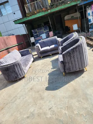 Complete 7 Seaters Padded Sofa Chair.