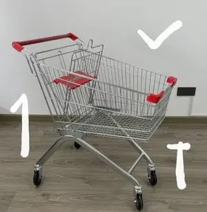 Stainless Supermarket Trolley Available