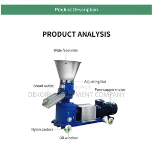 300kg/Hr Pelleting Machine,Extruder,Automatic Bell Drinker