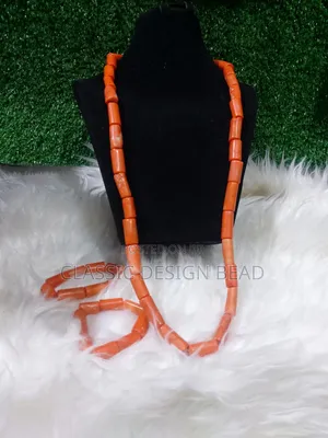 Coral Beaded Necklace