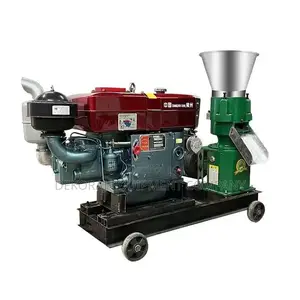 300kg/Hr Pelleting Machine With Engine,Pelletizer Major Hub
