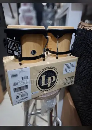 Latin Percussion LP601NY-AW LP City Wood Bongos - Natural