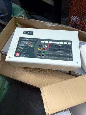 2 Zone Fire Alarm Panel (Plastic) Smoke Detector