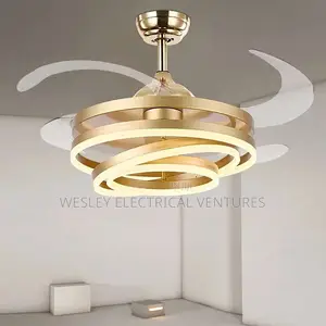 600mm Fan Chandelier Light B/T Mp3