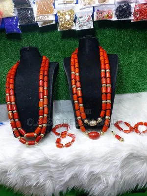 Couple's Set of Beaded Necklace