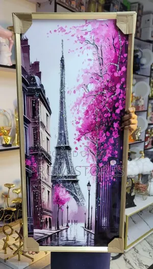 Crystal Wall Acrylic Painting/Stone Art Frame 40cmx90cm