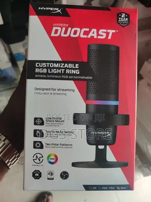 Hyperx Duocast RGB USB Condenser Gaming Microphone 