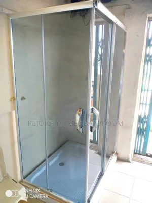 90 by 120 Shower Cubicle Dark Gray