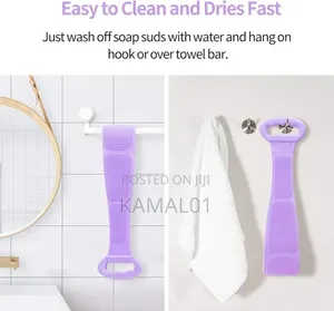 Silicone Bath Body Brush Longest Quick Foaming Cleaner