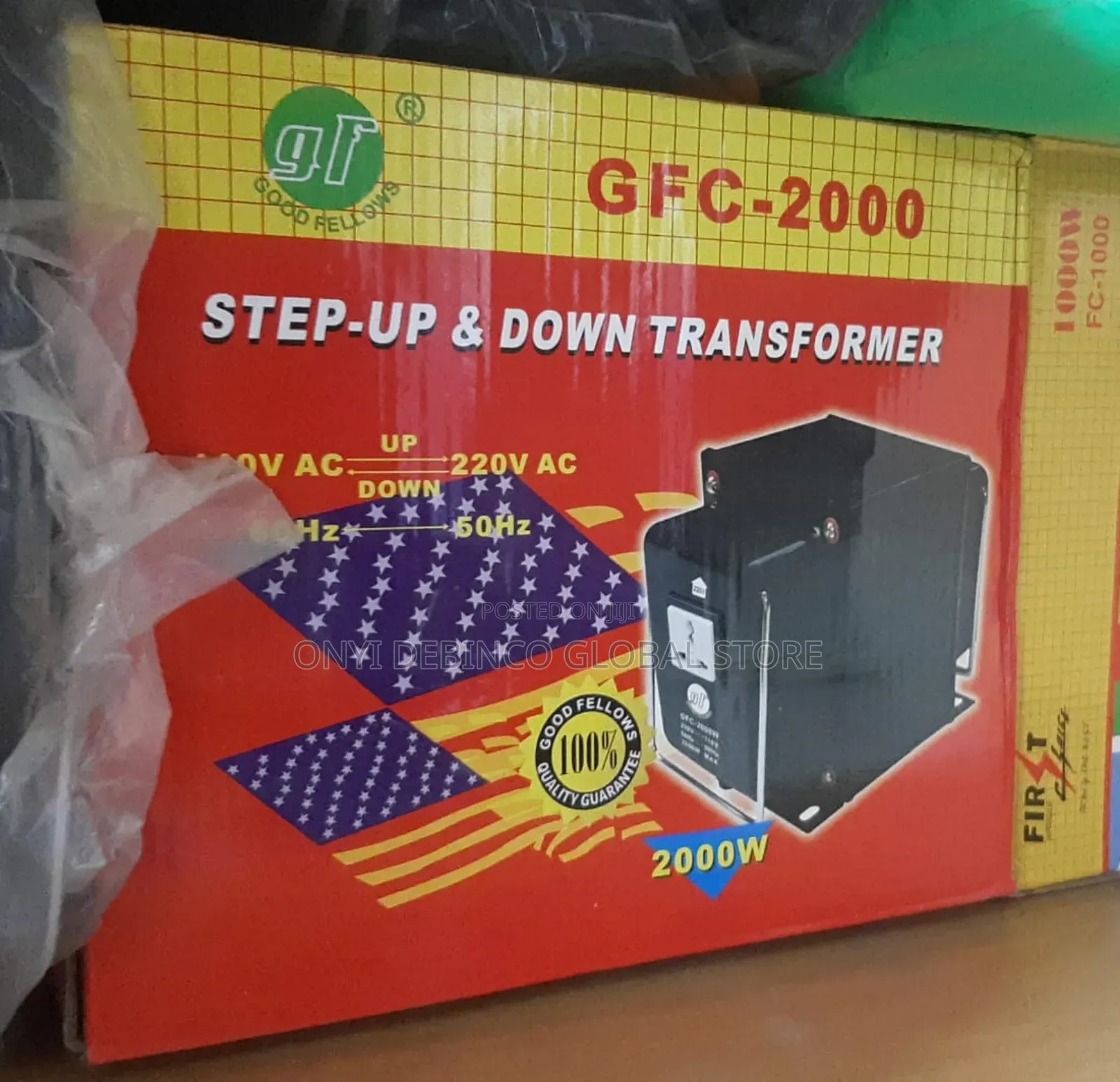 PSV 2000W Step-Up and Down Transformer