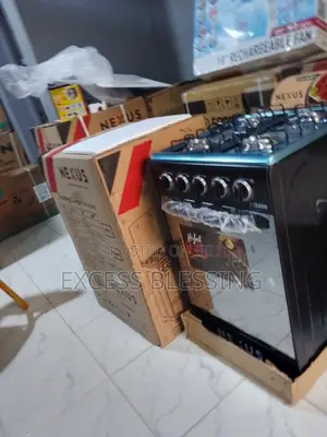 Higher Nexus Free Standing Gas Cooker 4 Burner Oven
