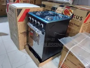Elect 4 Burner Nexus Free Standing Gas Cooker / Oven