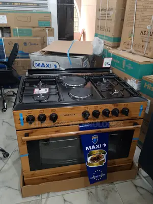 Maxi ''Instant Ignition'' (4 Burner+2 Electric) Gas Cooker