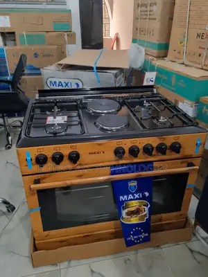 Maxi ''Automatic'' (4 Burner+2 Electric) Gas Cooker