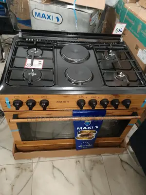 Maxi (4 Burner+2 Electric) ''Automatic Ignition'' Gas Cooker