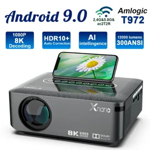 Transpeed Android Projector 8K 12000lumens