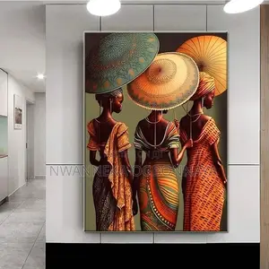 African Woman Beauty Pattern