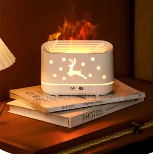 Noiseless Simulation Flame Mist Humidifier Aroma Diffuser