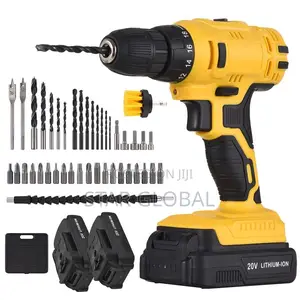Cordless Electric Drill 3/8 Inch Chuck Handheld Power Drill