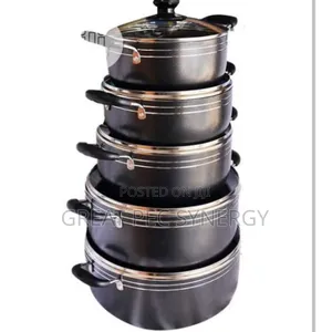 5 Sets Non Stick Pots