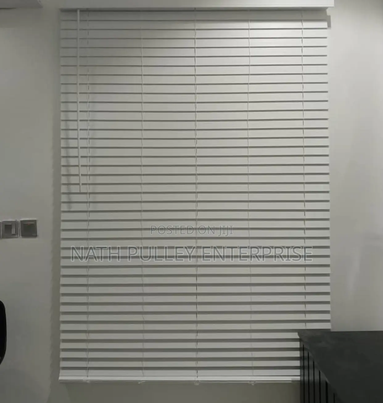 White Wooden Blinds