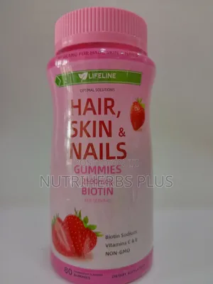Lifeline Hair, Skin And Nails Gummies: Powerful Antioxidants