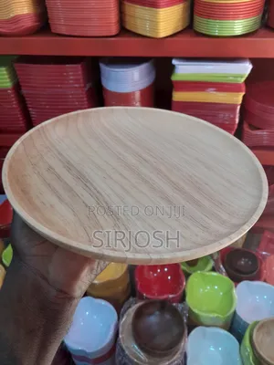 24cm Wooden Plate