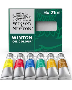 Winsor And Newton Oil Colour Bold And Vibrant Tubes 21ml 6pk