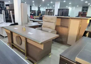 Supper Director Office Table and Shelf