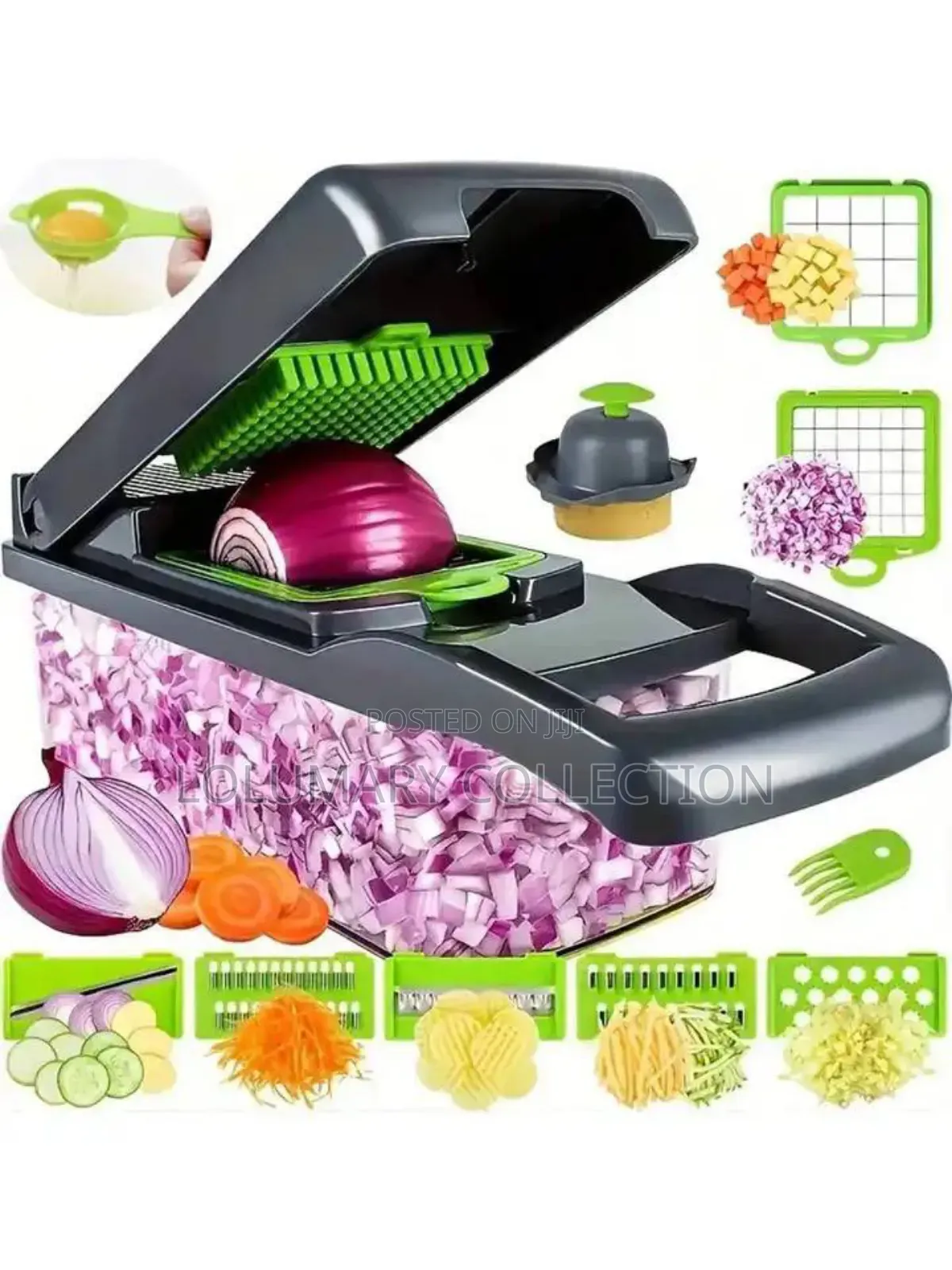 16PCS Vegetable Slicer Chopper Set With Grater Kitchen Tools