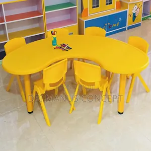 Plastic Chair and Table for Home School or Parties
