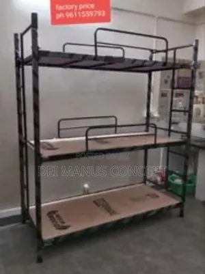Triple Bunk Bed Fo Children and R Guestroom