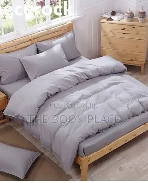 Gray Bedsheets With Pillow Case