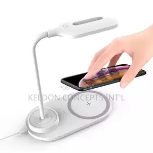 Wireless Charging Phone Led Desk Lamp Moq:20pcs