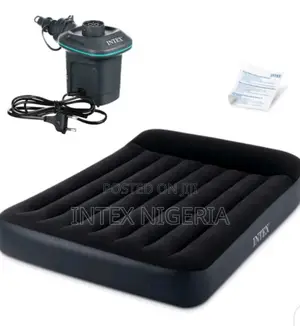 Intex Inflatable Head Rest Double Size Air Bed