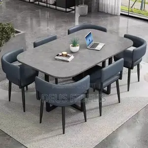 Marble /Granite Dining Table With 6 Chairs