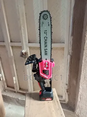 12 Inches Cordless Chainsaw Topman With Extra Chain