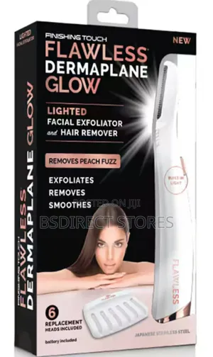 JML Finishing Touch Flawless Dermaplane Glo Face Exfoliator