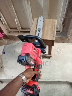 16 Inch Cordless Chainsaw Topman With Extra Chain Original
