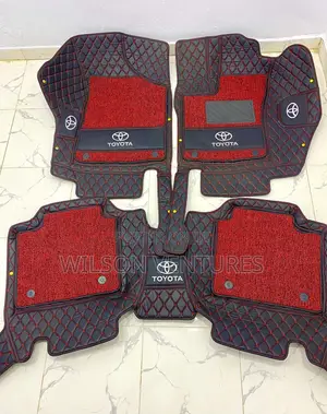 Double Layer Toyota Venza Leather Foot Mat