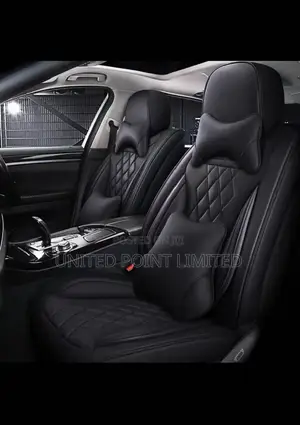Tmax Leather Car Seat Cover Black 001